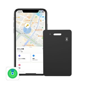 【充電式が遂に登場!】紛失防止タグ スマートタグ カードタイプ エアタグ互換 Apple Find My対応 車 盗難防止 代替 IP68 防水 忘れ物防止 紛失防止 探し物 探す 置き忘れ防止 見つかる