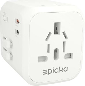 EPICKA 35W PD }[d 2*ACRZg CO ϊvO SEΉ C/BF/O/A^Cv }`ϊvO 2USB-C3USB-A|[gt [bp/؍/I[XgA/CMX/AJ/Ȃǂ̍