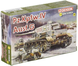 ドラゴン 1/144 ミニアーマーシリーズ ドイツ軍 IV号戦車G型 プラモデル DR14110