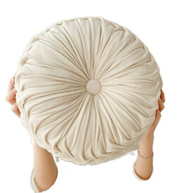 クッション レディース ピンク系 寝室 リビング ソファ 抱き枕 カバー 丸形 座布団 無地 ぬいぐるみ風 かわいい