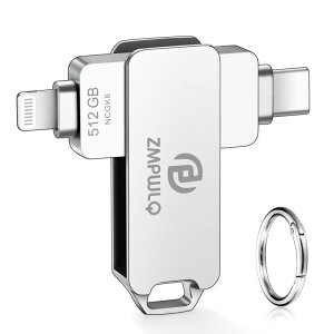 iPhone USB[ [Apple MFiF iOS 15/16Ή] 2 in 1 Lightning+ USB Type-C[q Ot ʐ^EobNAbv OhCu Xg[W ] tbV f[^ۑ iPad