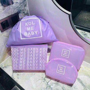 収納バッグ 大容量 巾着袋 シューズバッグ 衣類 防塵 旅行 巾着 ピンク系 パープル グリーン系 PVC素材