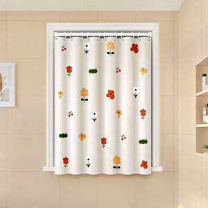 カーテン 浴室用 ロールカーテン トイレ 窓 防水 遮光 のれん 間仕切り 撥水加工 遮像 突っ張り棒 つっぱり棒