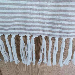 カーテン 浴室用カーテン 防水 防カビ 撥水 ポリエステル 麻 リネン シャワーカーテン 間仕切り 北欧風 几何柄 フリンジ付き おしゃれ 清潔 180 180cm