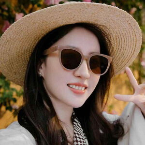 サングラス レディース 偏光レンズ 茶色 UVカット 紫外線対策 高級感 韓国風 ファッション ドライブ 釣り 旅行 アウトドア 丸型 ブラック ブラウン ベージュ レッド オレンジ