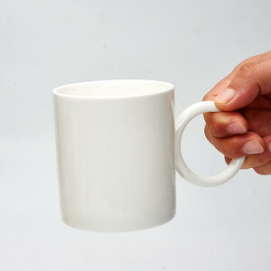 マグカップ 白 無地 ハンドル付き 陶器 コーヒーカップ ティーカップ 耐熱 シンプル かわいい おしゃれ ギフト プレゼント