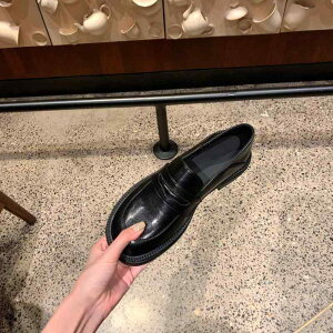 ローファー レディース 厚底 本革 スリッポン 疲れない 歩きやすい 痛くない 防水 カジュアルシューズ ラウンドトゥ 黒 ブラウン 22cm〜26.5cm 秋冬