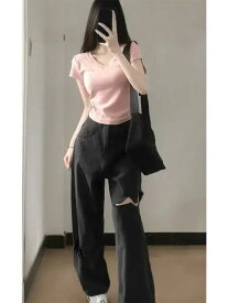 Tシャツ レディース 半袖 Vネック カットソー トップス 伸縮性 ストレッチ モダール 再生繊維 ショート丈 スリム フィット 薄手 無地 インナー カジュアル デイリー 普段使い 通勤 通学 シンプル 着痩せ 美ライン 柔らか