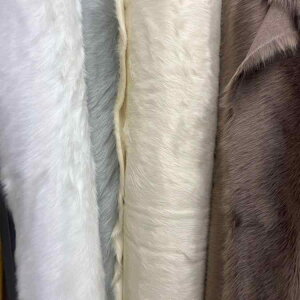 生地 レディース フェイクファー 人工毛皮 布 生地 服飾雑貨 ヘアアクセサリー アウター ベスト 毛襟 酒?色 米色 黒色 白色 ??色 浅粉色 深灰色 浅灰色 ?色 大?色 宝藍色 天藍 淡紫色 浅?色