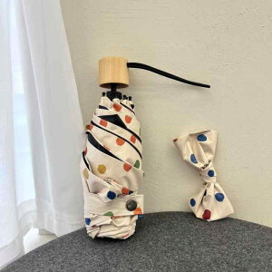 傘 レディース 折りたたみ傘 軽量 UVカット 遮光 ミニ傘 晴雨兼用 日傘 五つ折り傘 コンパクト 撥水 かわいい 彩豆豆系