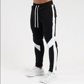 スポーツパンツ メンズ トレーニングパンツ ランニング フィットネス 伸縮性 テーパード イージーパンツ ジャージパンツ スキニー ストレッチ 薄手