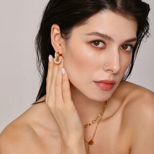 �C�������O ���f�B�[�X 2way �T�[�N�� �W���R�j�A �X�e�����X�� �S�[���h �V���o�[ �A�����M�[�Ή� �� �� ��? �X�^�b�h�s�A�X �t�[�v�s�A�X �􉽊w�͗l �h���b�v�s�A�X �G���K���g ��i �W��