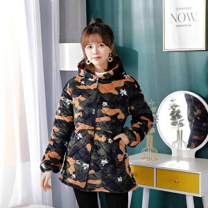 エプロン レディース 裏起毛 中綿 長袖 チュニック 防寒 撥水 防油 汚れ防止 ゆったり ワーク 割烹着 かわいい 赤 黒 カーキ 迷彩 花柄 ドット チェック