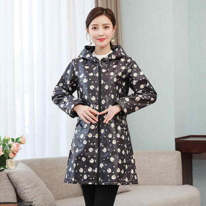 エプロン レディース 女性用 防寒 撥水加工 ワークウェア 作業着 長袖 厚手 裏起毛 カモフラージュ柄 迷彩柄 花柄 黒色 赤色 L XL 2XL 3XL