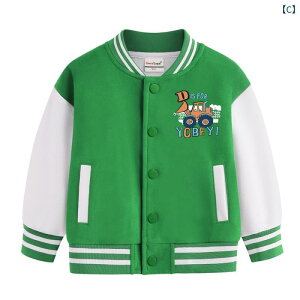 ジャケット キッズ 男の子 子供服 秋冬 裏起毛 野球 普段使い かわいい 長袖 立ち襟 ショート丈 トップス アウター 綿100% カジュアル ブラック ピンク系