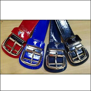 ベルト キッズ 男性用 大人用 PUレザー 野球 ベースボール 耐久性 ウエストベルト 紺色 黒色 赤色 幅広 合金製