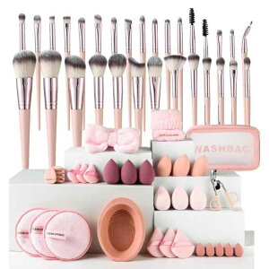 メイクブラシ レディース メンズ 20本セット 30本セット 化粧ブラシ フェイスブラシ アイシャドウブラシ リップブラシ ファンデーションブラシ チークブラシ 人工繊維 プラスチック メイク