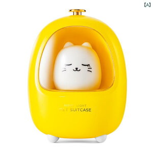 ナイトライト 子供用 ギフト 卓上 ベッドサイド 授乳 ABS製 猫 豚