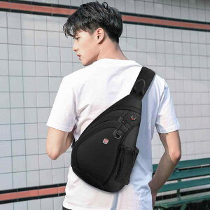 ボディバッグ メンズ 男性用 ショルダーバッグ 斜め掛け 鞄 カバン ストリート カジュアル 耐摩耗性 オックスフォード ポリエステル ブラック 黒 ネイビー 紺 大容量 12インチ