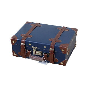 スーツケース レディース メンズ トランク ミニ レトロ 小型 防水 キャリーケース 旅行鞄 パスワードロック付き 16インチ 18インチ ブルー系 グリーン系 ホワイト