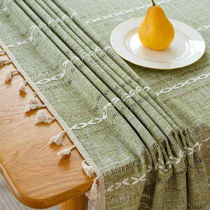 テーブルクロス レディース 長方形 撥水 防汚 防滑 耐摩耗 おしゃれ ティーテーブルクロス センターテーブルクロス 飾り グリーン グレー ポリエステル ジャカード ダマスク ストライプ 55 90