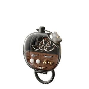 アクセサリーケース レディース ネックレス ピアス 指輪 収納ボックス ジュエリーボックス ABS製 無地 ブラック ホワイト