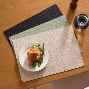 ランチョンマット シンプル 無地 滑り止め 断熱 スクエア プレースマット ティーマット コースター 庭蕪グリーン 薄暮グレー 闌夜ブラック 雲茶ホワイト