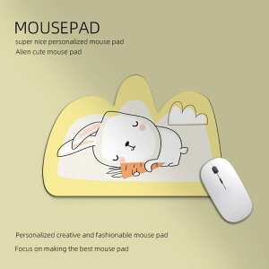 マウスパッド レディース 小さい かわいい ウサギ 象 アニマル柄 デスクマット パソコン 周辺機器 事務用品 滑り止め付き プリント イラスト 20*30 30*45