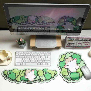 マウスパッド レディース メンズ かわいい アニマル リストレスト 一体型 疲労軽減 ゲルクッション デスクワーク テレワーク