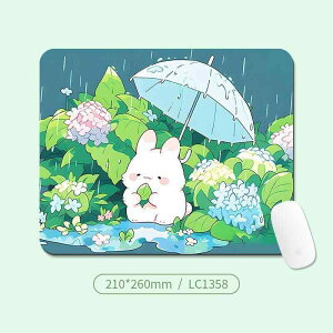 マウスパッド レディース かわいい 卓上 事務用品 滑り止め 学生 デスクマット 布製 210x260mm 250x300mm 250x370mm