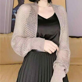 ショール レディース 薄手 ニット 冷房対策 日焼け止め ケープ ストール 春夏 秋冬 韓国風 おしゃれ かわいい 白 黒 ベージュ 赤 黄色 グレー