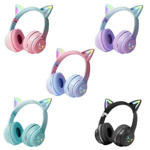 �w�b�h�z�� ���C�����X Bluetooth5.1 �O���f�[�V�����J���[ ���y �Q�[�� �������� ���킢�� �p�X�e���J���[ �X�e���I