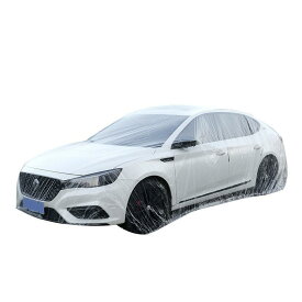カーボディカバー 使い捨てタイプ S M L LLサイズ コンパクトカー セダン SUV 汎用 透明 防塵 日焼け止め