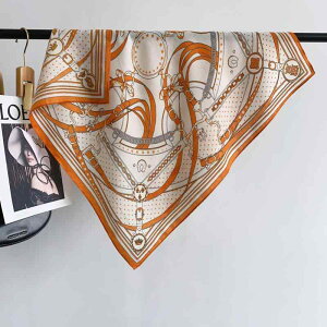 �X�J�[�t ���f�B�[�X �V���N���a �`�F�[���� �����` 68cm×68cm �t�� �x���x�b�g�� ���G�� �X�N�G�A�X�J�[�t �o���_�i �X�g�[�� �t�@�b�V�������� �ԐF �F ���F �I�����W�F �h�� �ʋ� �ʊw