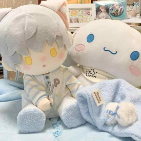 ぬいぐるみ ベビー服 40cm ぬいぐるみ用 着せ替え カバーオール かわいい ブルーベリー柄 ゼリー柄