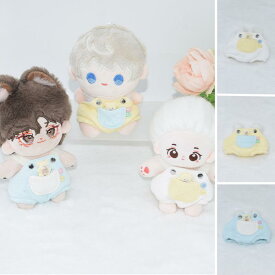 ぬいぐるみ 10cmドール用 着せ替え服 オーバーオール 人形用 かわいい