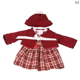 人形 光頭 ドール クリスマス 花柄 スカート 2点 セット 着せ替え 人形用 服飾 小物