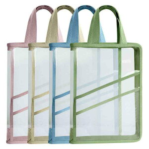 �t�@�C�� �o�b�O A4 �N���A �t�H���_�[ ���ރP�[�X 4�d�؂� �h�L�������g ���� �����p�i ���F �ǐF ��F