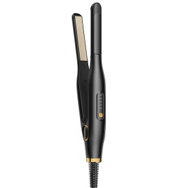 ヘアアイロン メンズ 男性用 ストレート カール 2way 前髪 短髪 スタイリング チタン 電気石 コーティング