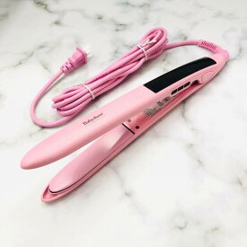 ヘアアイロン レディース スタイリング ストレート カール 2way ブラック ピンク ベージュ 旅行用 持ち運び