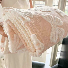 毛布 ブランケット ひざ掛け 肩掛け 寝具 ソファカバー あったか 厚手 再生繊維 オフィス 昼寝 ストライプ 無地 ハート柄 秋冬