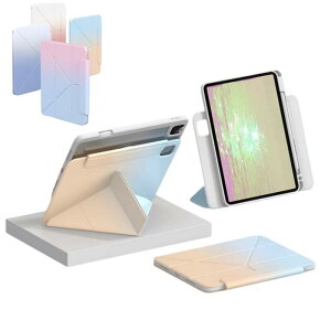 ������� 2024 iPad Air 11�C���` M2 �P�[�X �O���f�[�V���� iPad Air4 5 /Pro11�C���` �� 4 3 2 1 ���� �P�[�X 4�i�K �p�x �ύX Apple Pencil ���[ �\ �}�O�l�b�g ���� ���� �w�ʃJ�o�[ �O