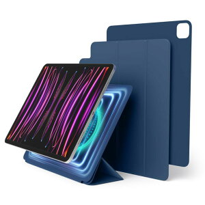 �yelago�z iPad Pro 12.9 2022 2021 �Ή� �P�[�X �J�o�[ ���� �}�O�l�b�g�� �p�x�����\ �X�^���h Apple Pencil 2 �[�d�\ �z���_�[�t / 2�i�K�p�x�ύX �w�ʕی� �}�O�l�b�g�X�^���h [ Apple iPa