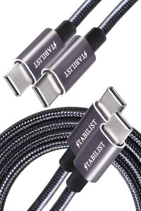 USB-C �P�[�u�� C to C PD 2m 2�{�g 2.0 Type-C �^�C�vc �}���[�d USBC typec ������c C-C MacBook Pro/Air iPad Pro Galaxy ���Ή�