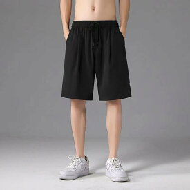ハーフパンツ メンズ パンツ ボトムス 夏用 レーザーパンチング 通気性 カジュアル シンプル おしゃれ 着回し ゆったり 速乾性 接触 5分丈 快適
