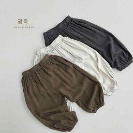 パンツ キッズ 男の子 女の子 防蚊パンツ ワイドパンツ 春夏 日系 韓国風 ゆったり ボトムス 子供服 普段着 通学用 軽量 薄手 涼しい 快適 カジュアル 爽やか お出かけ