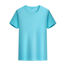Tシャツ メンズ レディース 半袖 丸首 速乾 陸上 マラソン チームウェア スポーツウェア クルーネック 吸湿速乾 軽量 メッシュ 通気性 運動着 ランニング 団体服 練習用 無地 広告用 イベント 快適
