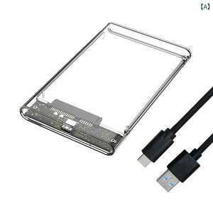 SSD HDD ���� �n�[�h�f�B�X�N�P�[�X USB3.1 SATA �C���^�[�t�F�[�X 2.5�C���` �|�[�^�u�� �m�[�gPC�p �y�� PC�f�� ���F �D�F �����]�� �O���X�g���[�W �P�[�X �����\