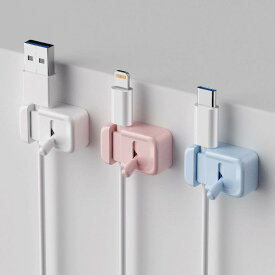 レバー式 ケーブルホルダー ケーブルクリップ 卓上 整理 収納 データケーブル 充電ケーブル 配線固定 デスク周り ケーブル収納 コードクリップ 整理整頓 スッキリ 配線まとめ ケーブル整理 固定ホルダー ケーブル固定具 整理アイテム ケーブルマネジメン