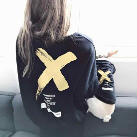 ペット 服 Tシャツ 男の子 女の子 犬 猫 お揃い ペアルック カジュアル 柔らかい 通気性 綿 コットン素材 オールシーズン ドッグウェア キャットウェア 小型犬 中型犬 大型犬 部屋着 お散歩 お出かけ